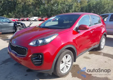 2017 Kia Sportage Lx from USA, damaged, VIN KNDPMCAC2H7247925